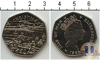 Продать Монеты Остров Мэн 50 центов 1989 Медно-никель