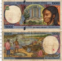 Продать Банкноты Центральная Африка 10000 франков 2002 