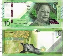 Продать Банкноты Перу 10 соль 2019 