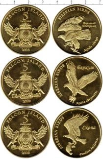 Продать Наборы монет Австралия Остров Фалкон 2018 Латунь