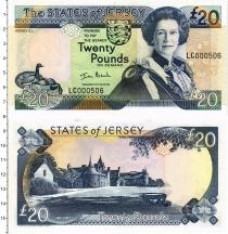 Продать Банкноты Остров Джерси 20 фунтов 1993 