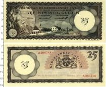 Продать Банкноты Антильские острова 25 гульденов 1961 