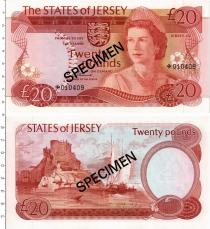 Продать Банкноты Остров Джерси 20 фунтов 1976 