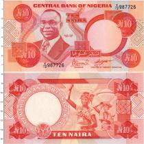 Продать Банкноты Нигерия 10 найра 1984 