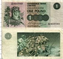Продать Банкноты Шотландия 1 фунт 1978 