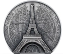 Читать новость нумизматики - Эйфелева башня на фоне карты Парижа на 10 и 25 долларах
