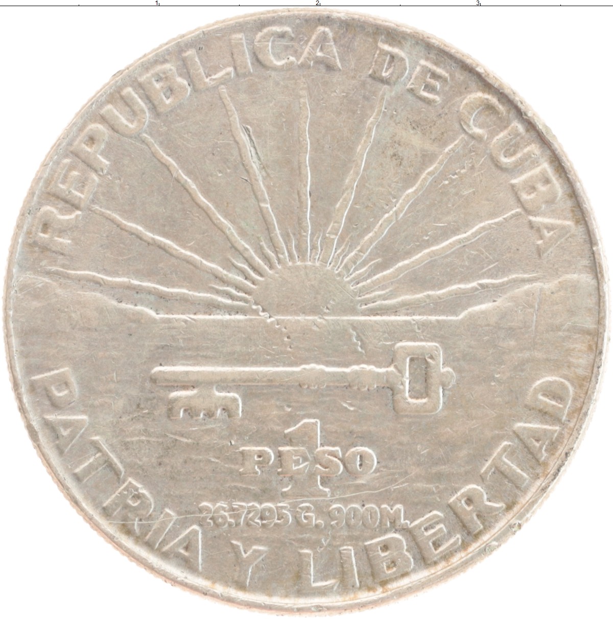 1 Песо монета, Куба, Хосе Марти