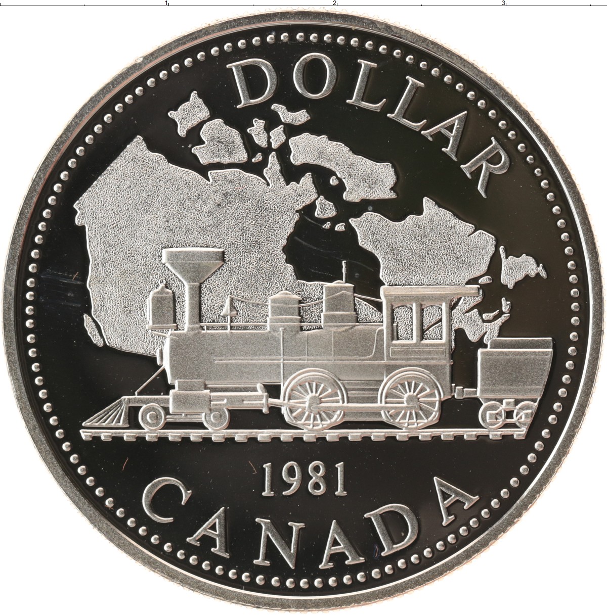 Канадский доллар монета серебро