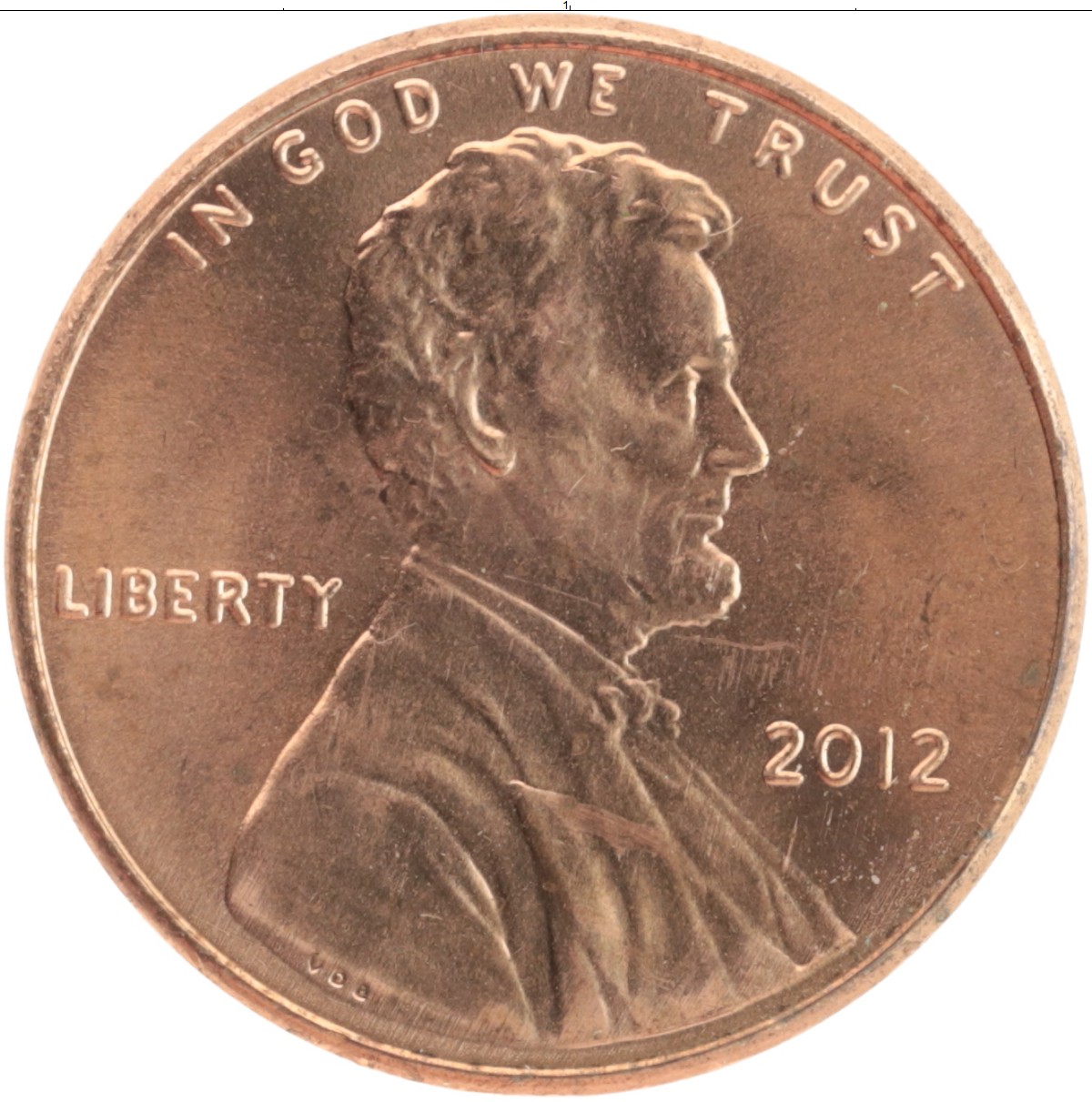 США 1 цент 1992 год (d)