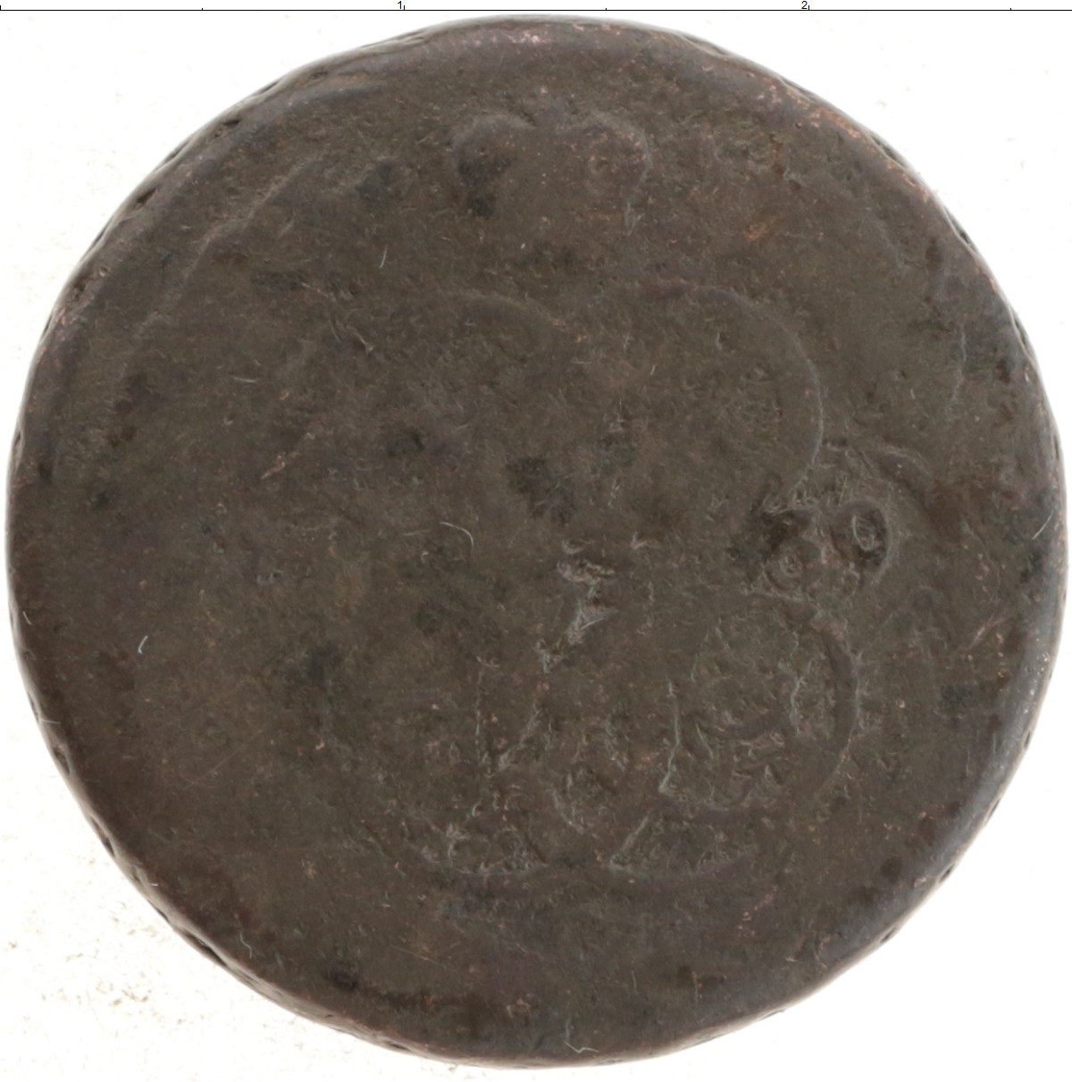 Монета копейка Елизавета Петровна 1761