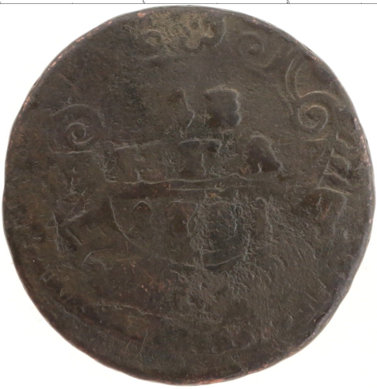 Монета 1761 Елизавета