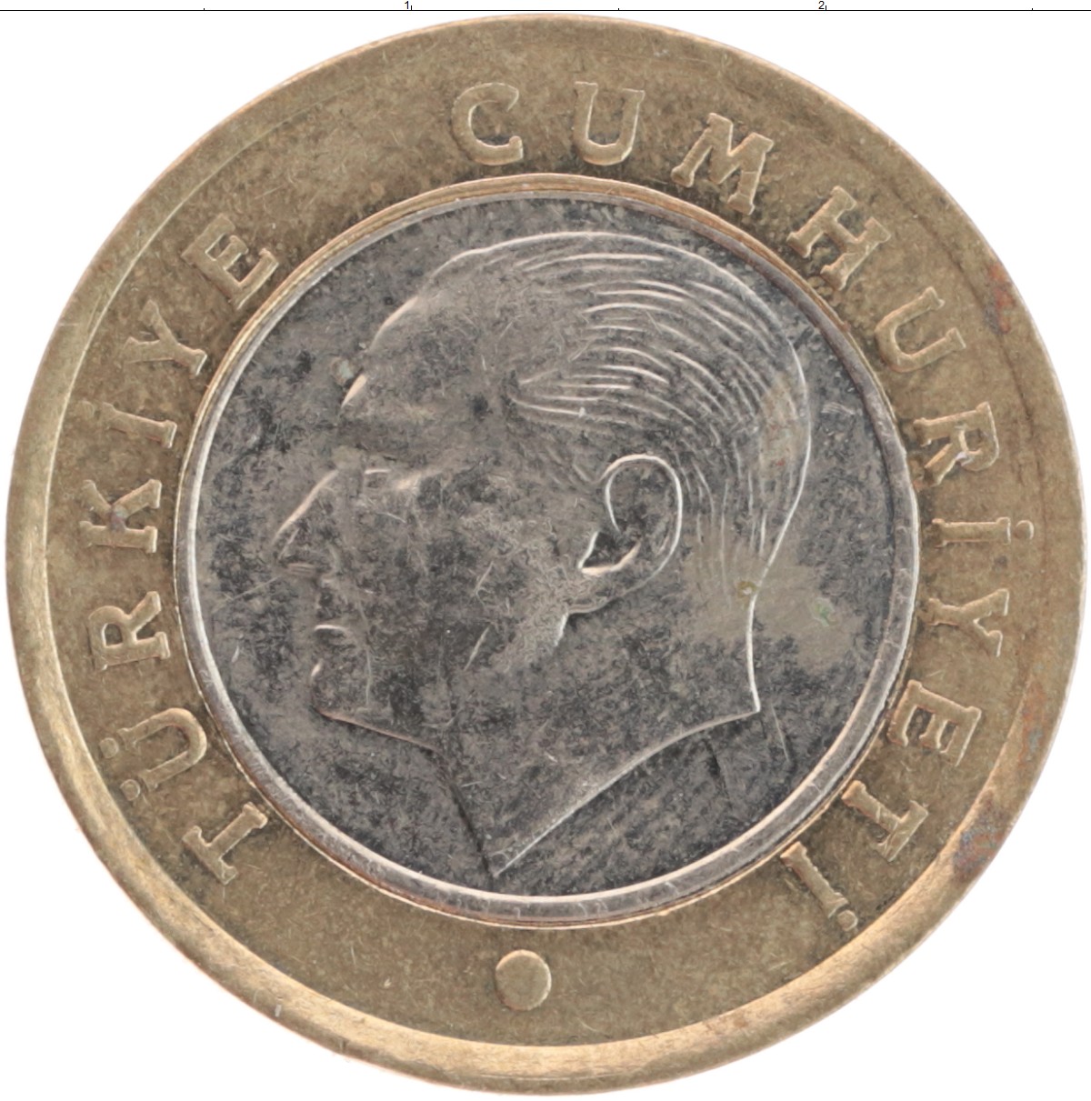Турецкая монета 1 Лира