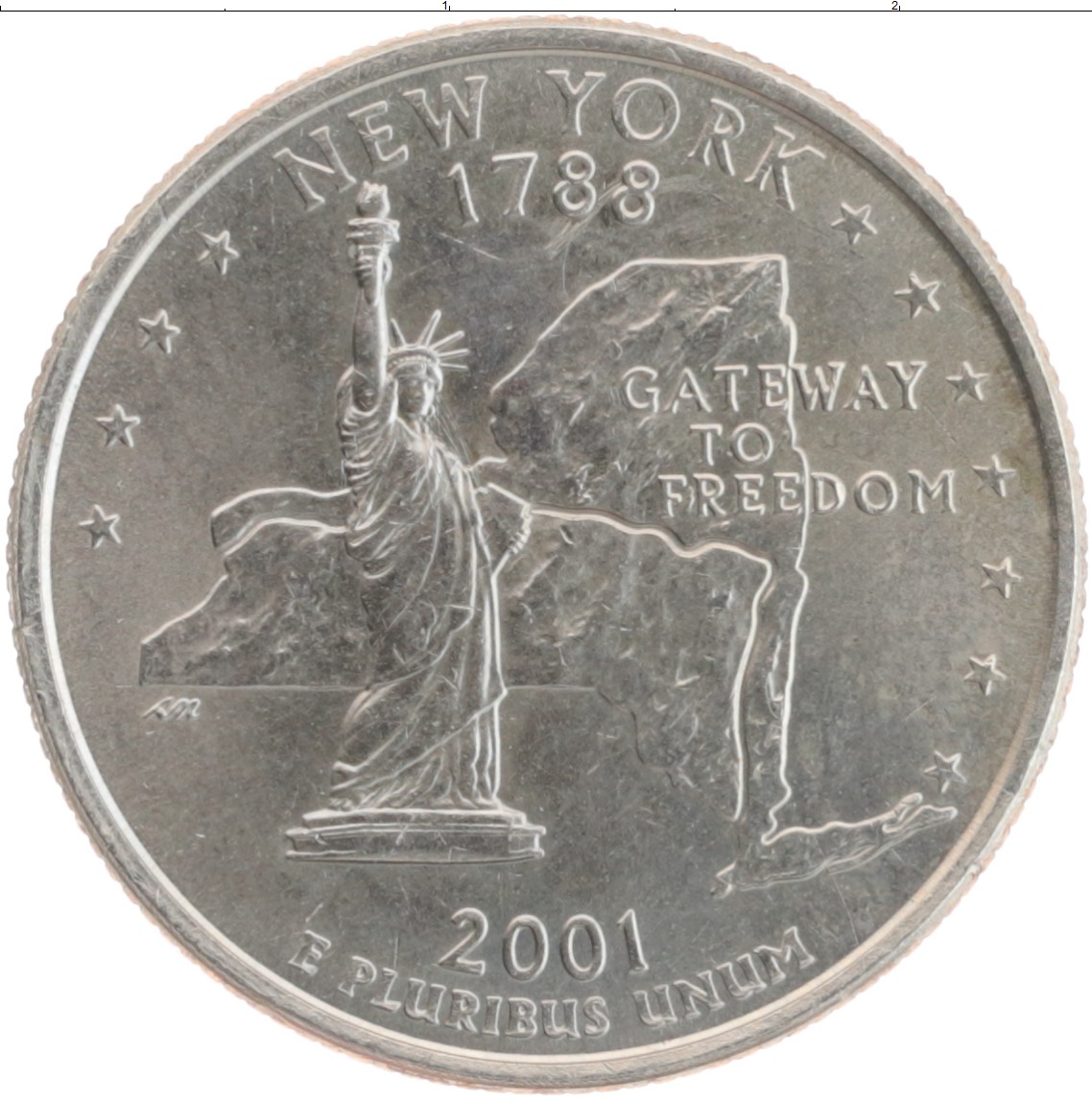 Монета 2001 Quarter Dollar