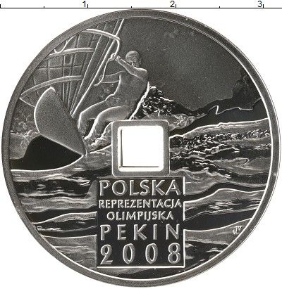 

Монеты Клуб Нумизмат, Монета Польша 10 злотых 2008 Польская команда на Олимпийских Игра...