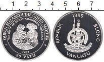 

Монеты Клуб Нумизмат, Монета Вануату 50 вату Серебро 1995 Proof