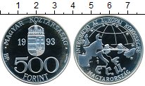 

Монеты Клуб Нумизмат, Монета Венгрия 500 форинтов Серебро 1993 Proof-