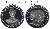 

Монеты Клуб Нумизмат, Монета Сендвичевы острова 2 фунта Серебро 2007 Proof