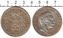 

Монеты Клуб Нумизмат, Монета Пруссия 5 марок Серебро 1908 XF