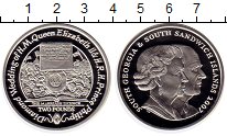 

Монеты Клуб Нумизмат, Монета Сендвичевы острова 2 фунта Серебро 2007 Proof