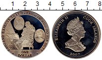 

Монеты Клуб Нумизмат, Монета Острова Кука 1 доллар Медно-никель 2007 Proof-