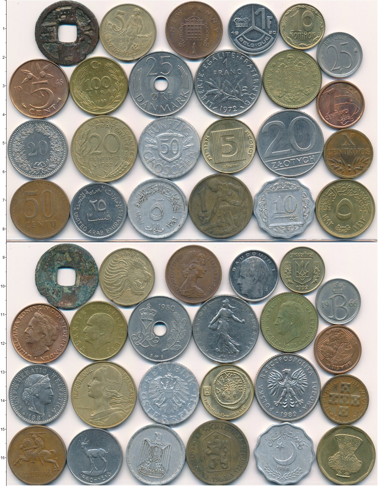 монеты мира все страны фото