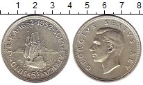 

Монеты Клуб Нумизмат, Монета ЮАР 5 шиллингов Серебро 1952 UNC-