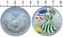 

Монеты Клуб Нумизмат, Монета США 1 доллар Серебро 2007 UNC