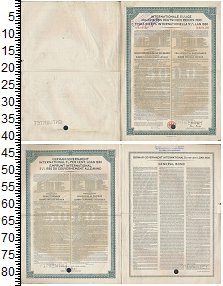 

Банкноты Клуб Нумизмат, Банкнота Веймарская республика 5000 марок 1930 5 1/2% облигация XF