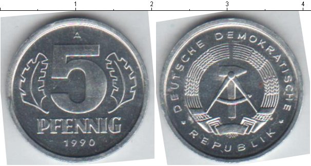 5 гдр 1. 1 Pfennig 1983. Германия - ГДР 1 пфенниг, 1983. 1 Пфенниг 1983 года ГДР. 20 Pfennig 1983.