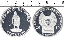 

Мелочь Клуб Нумизмат, Монета Конго 10 франков Посеребрение 2010 Proof-