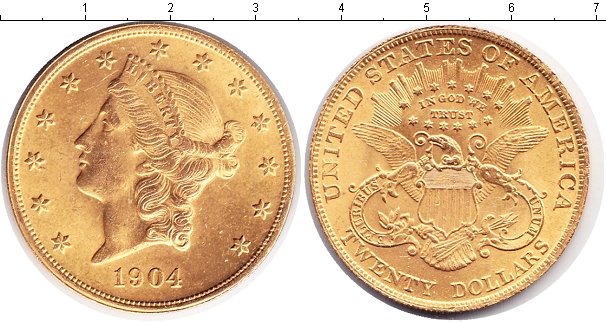Картинки по запросу 20 золотых долларов сша 1904