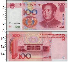 

Банкноты Клуб Нумизмат, Банкнота Китай 100 юаней 2005 UNC