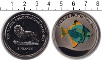 

Монеты Клуб Нумизмат, Монета Конго 5 франков Медно-никель 2005 Proof-