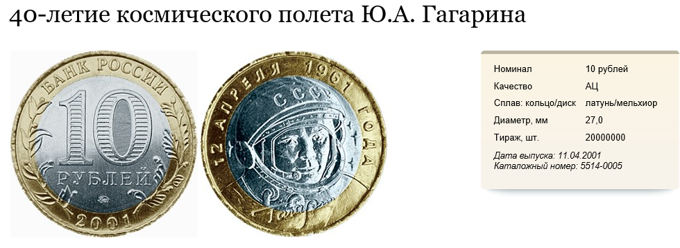 10 рублей 1757 года